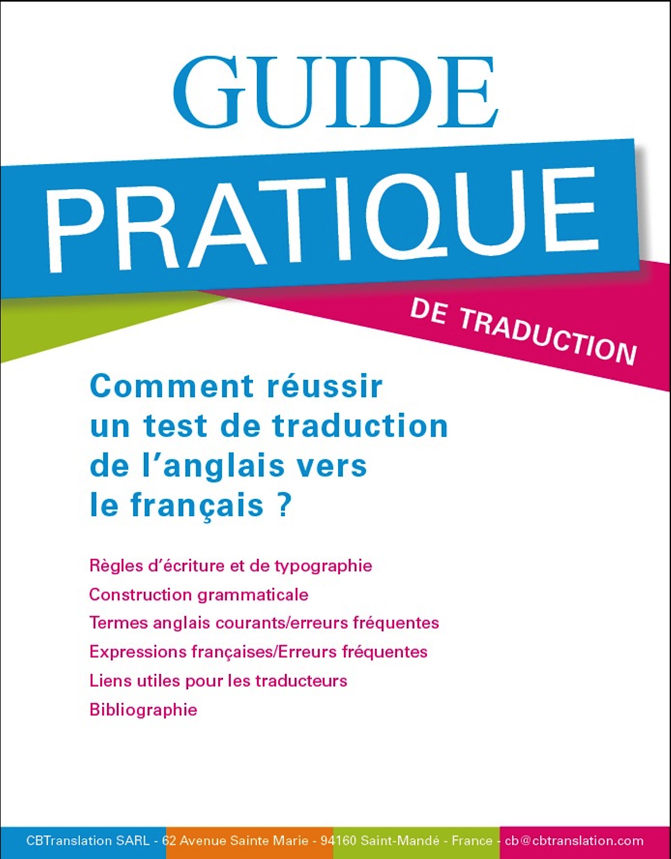 Guide de traduction